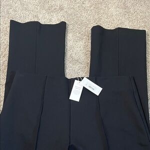 Spanx Ponte Micro Flare Classic Black Pull On Pants Trousers Size 1X Petite NWT